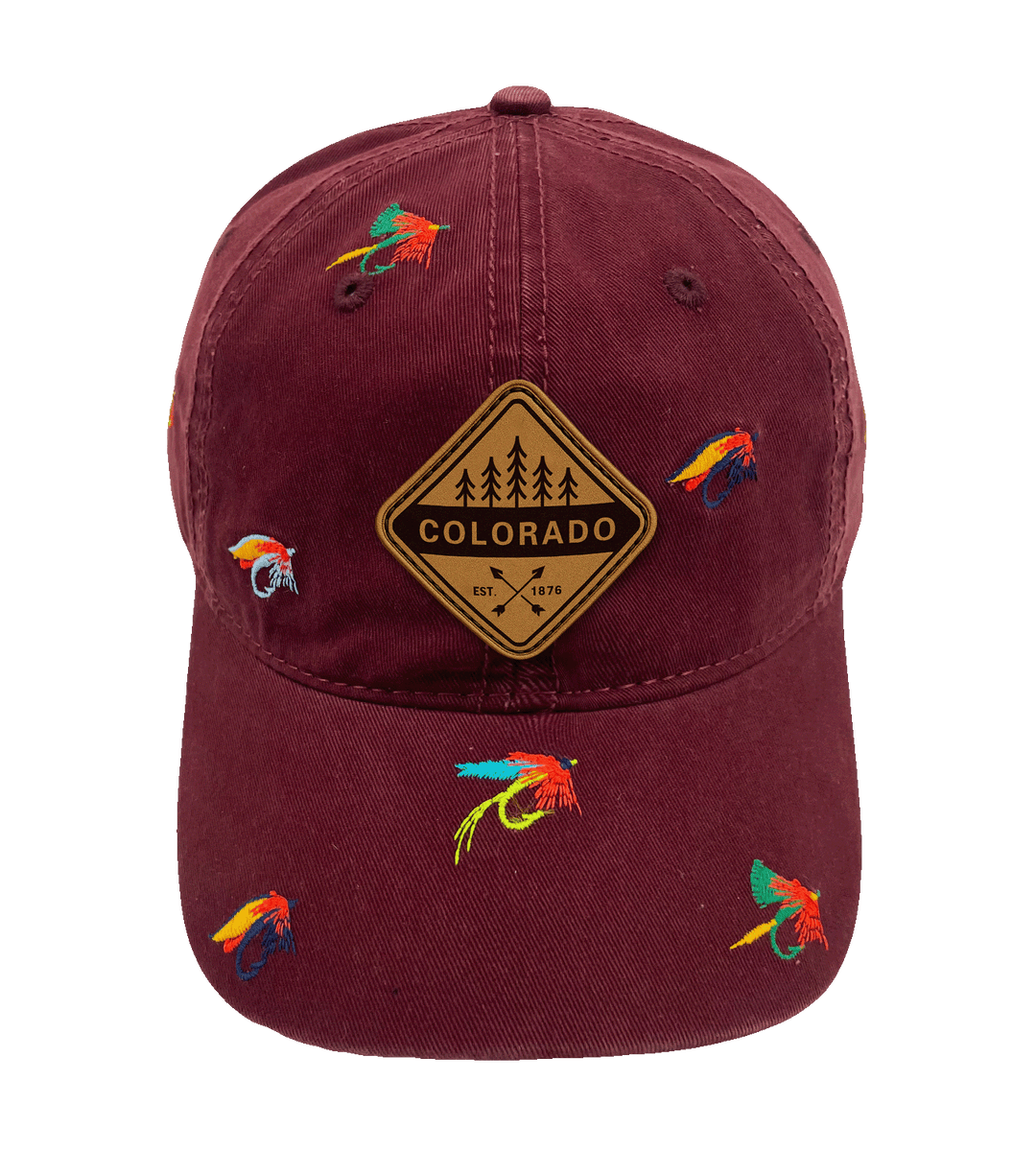 Colorado Fly Fishing Adventure Baseball Cap