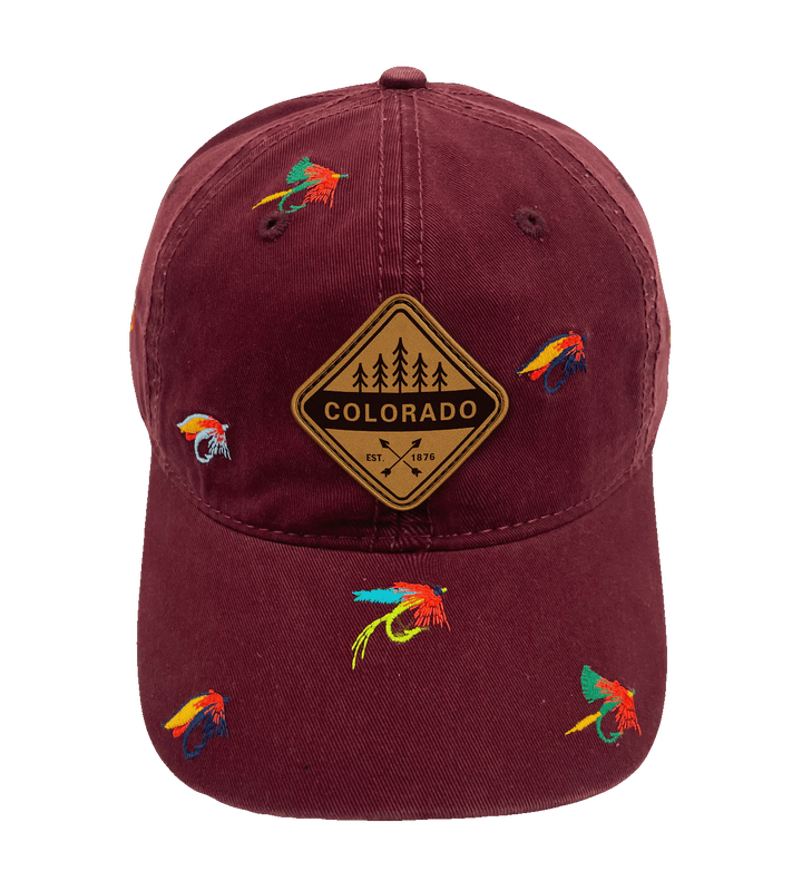 Colorado Fly Fishing Adventure Baseball Cap