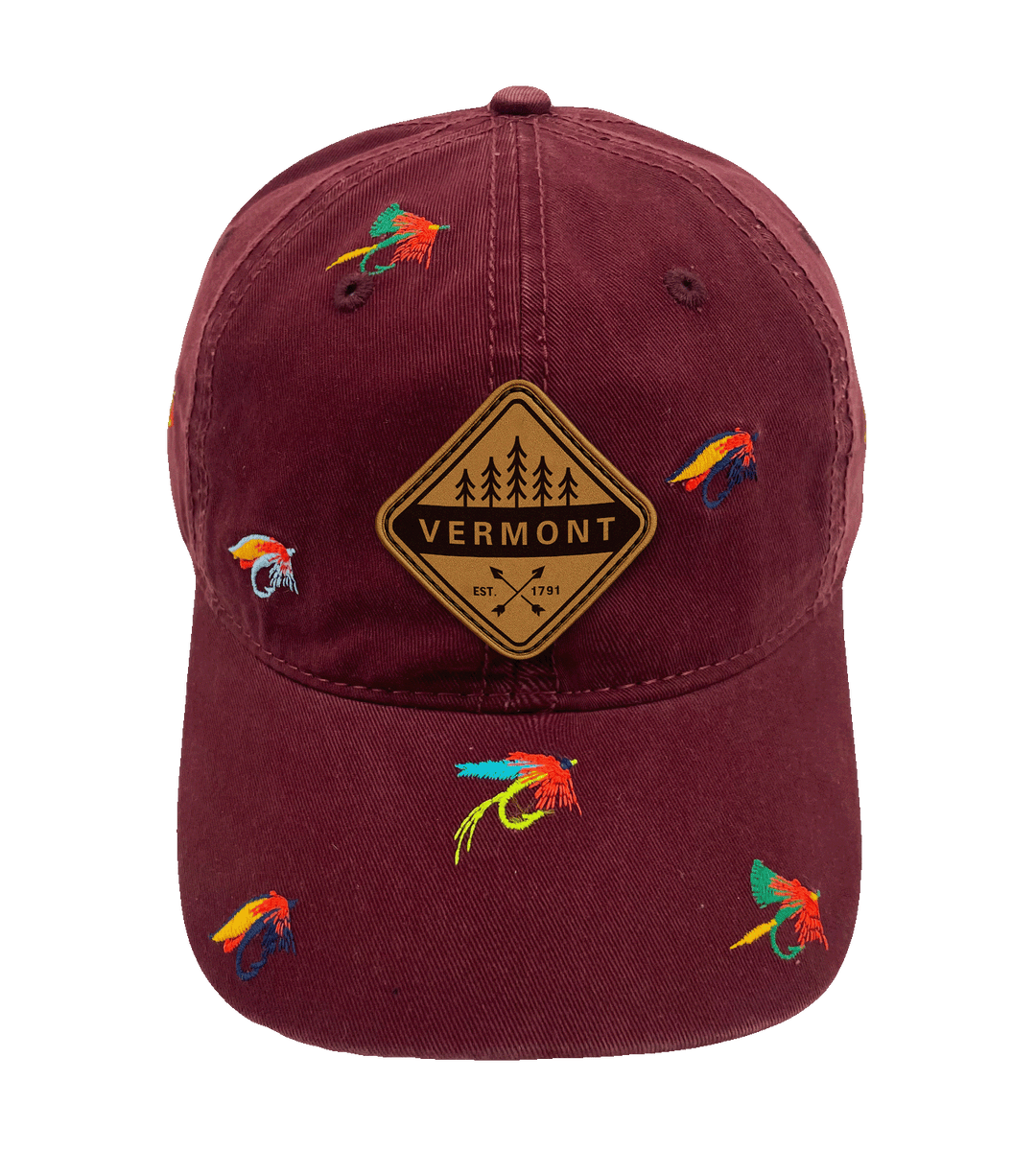 Vermont Fly Fishing Adventure Baseball Cap