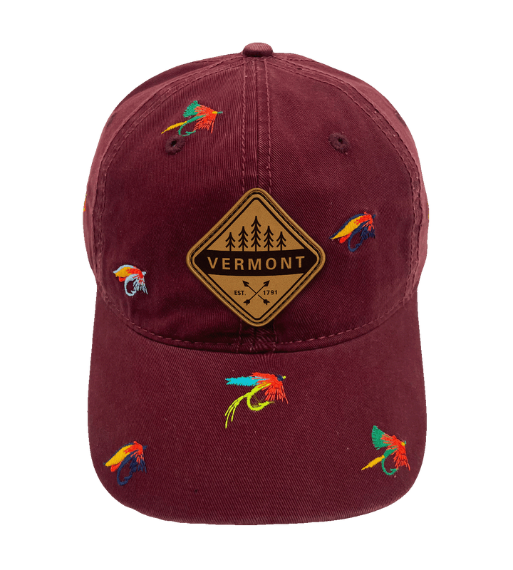 Vermont Fly Fishing Adventure Baseball Cap