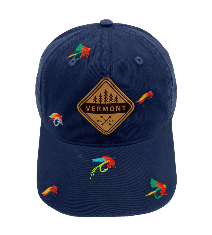 Vermont Fly Fishing Adventure Baseball Cap