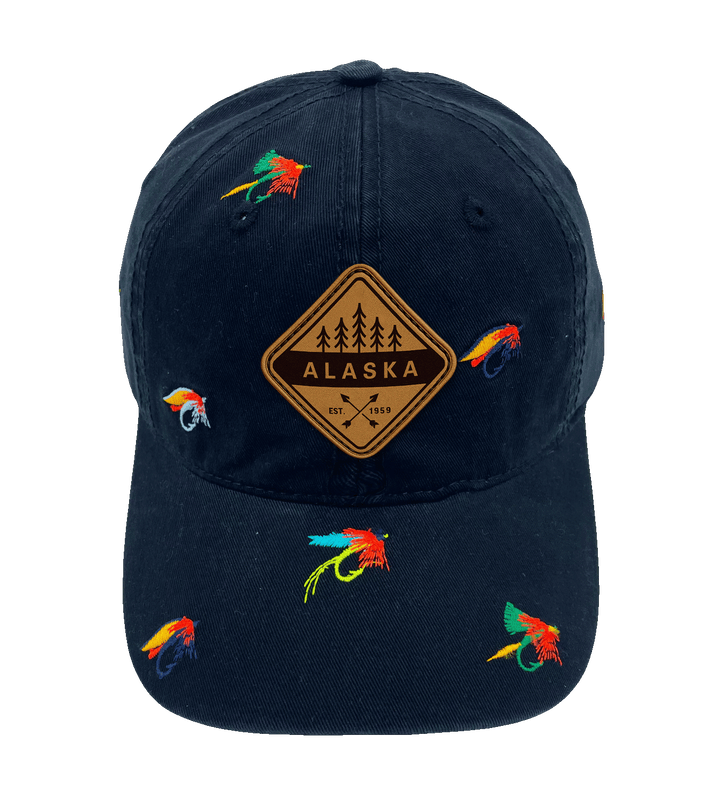 Alaska Fly Fishing Adventure Baseball Cap