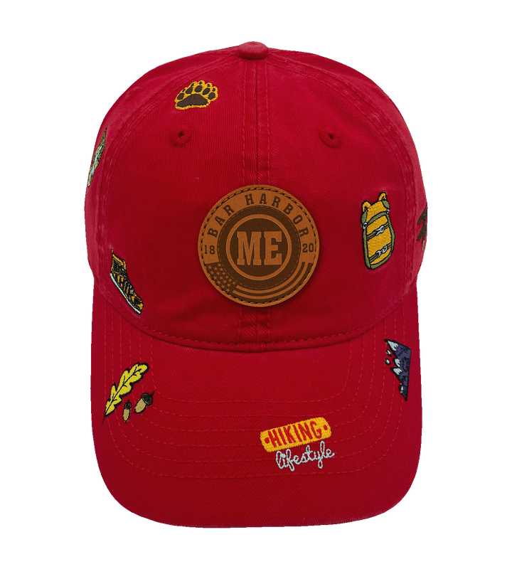 Bar Harbor Hiking Lifestyle Cap – Maine