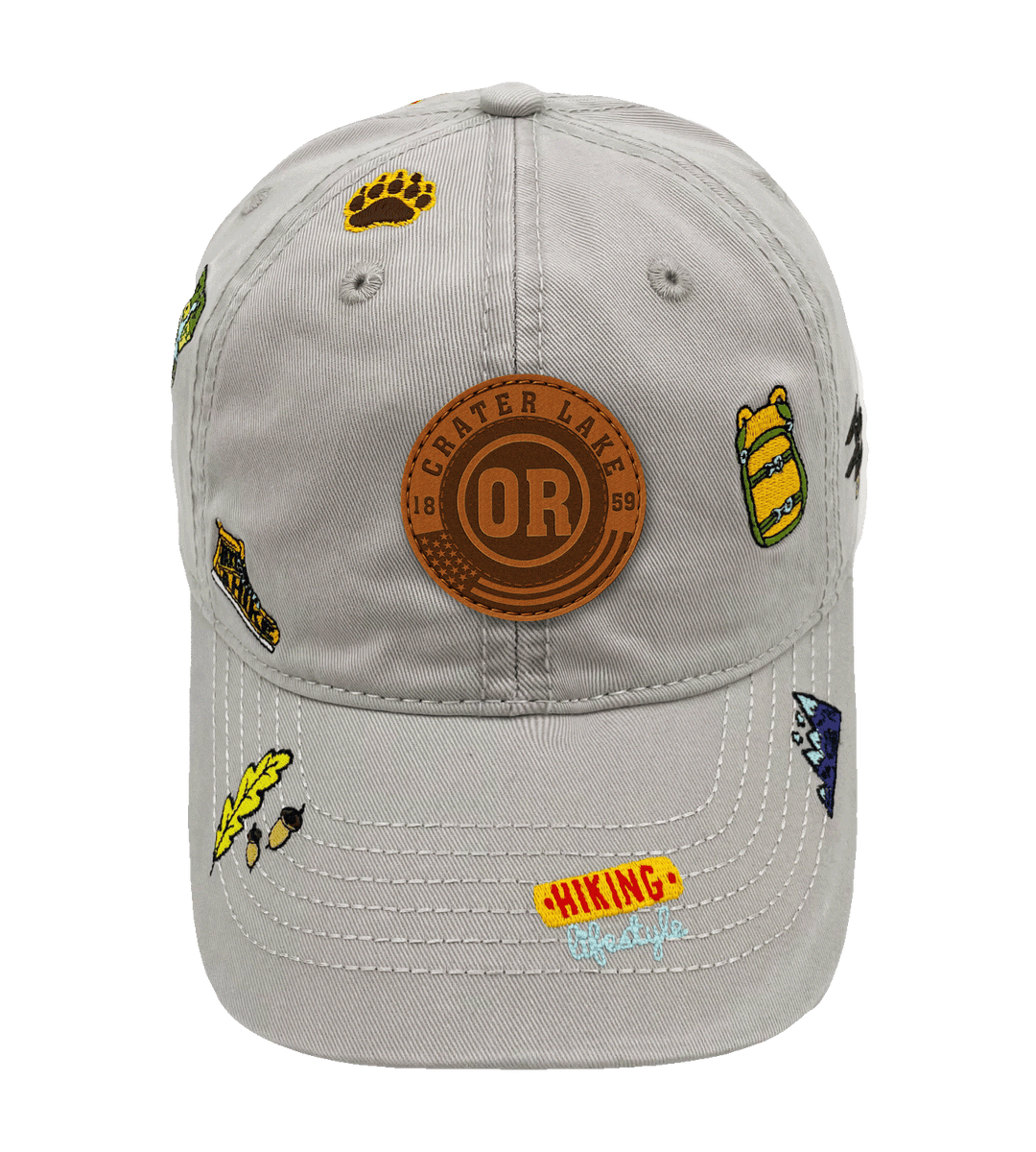 Crater Lake Hiking Lifestyle Cap – Oregon