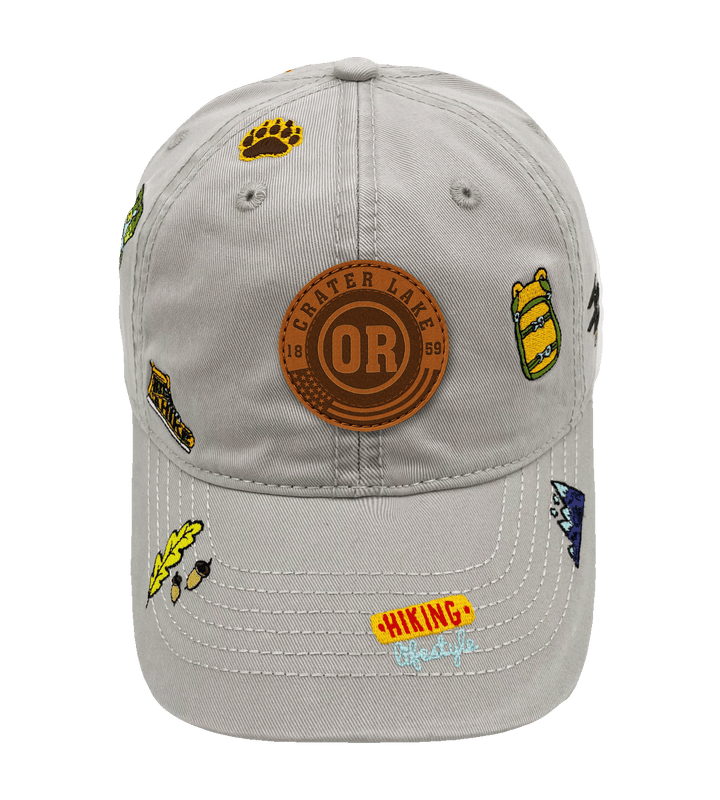 Crater Lake Hiking Lifestyle Cap – Oregon
