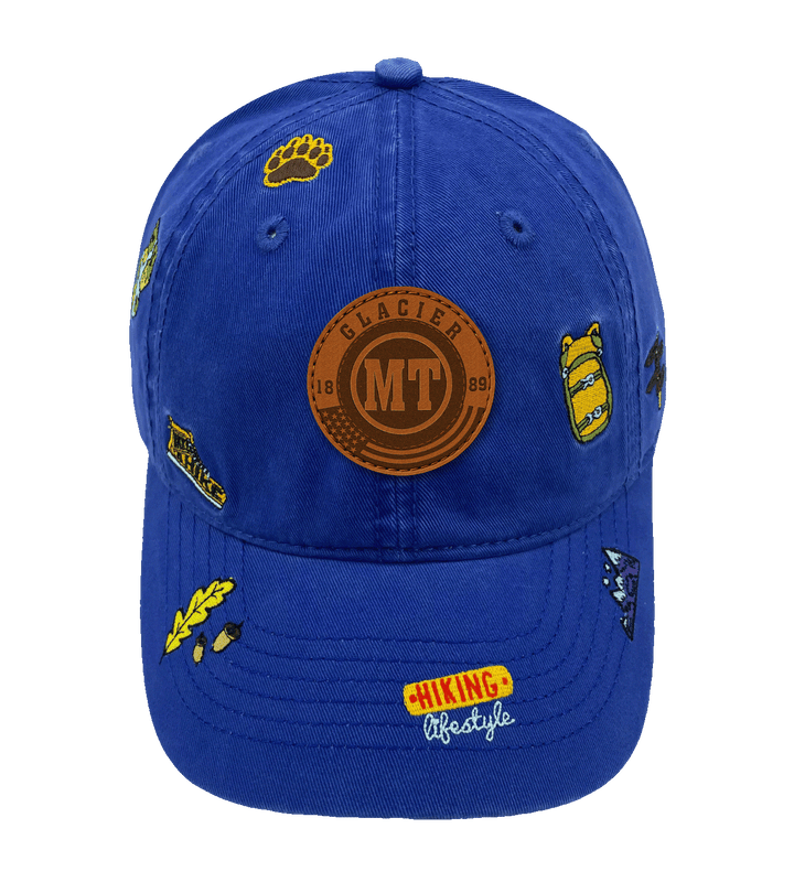 Glacier Hiking Lifestyle Cap – Montana