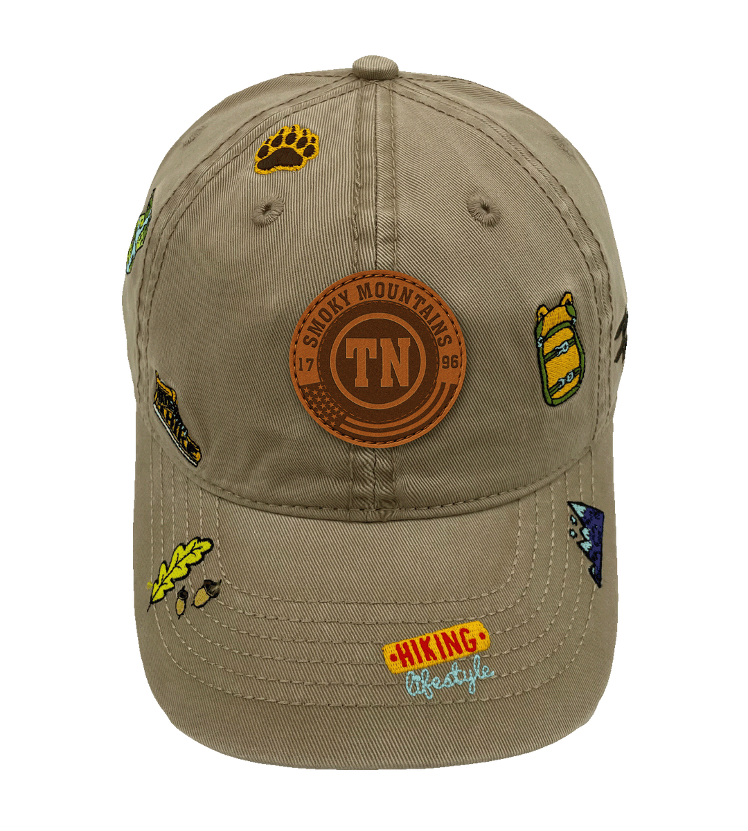 Smoky Mountains Hiking Lifestyle Cap – Tennessee