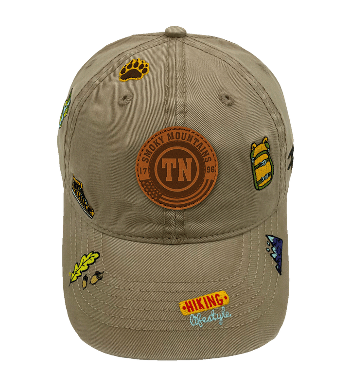 Smoky Mountains Hiking Lifestyle Cap – Tennessee