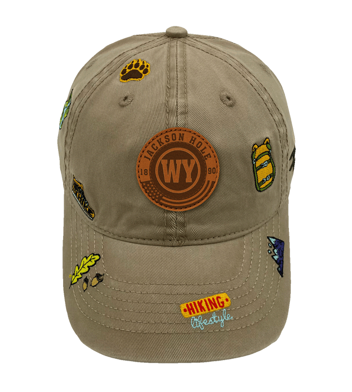 Jackson Hole Hiking Lifestyle Cap – Wyoming