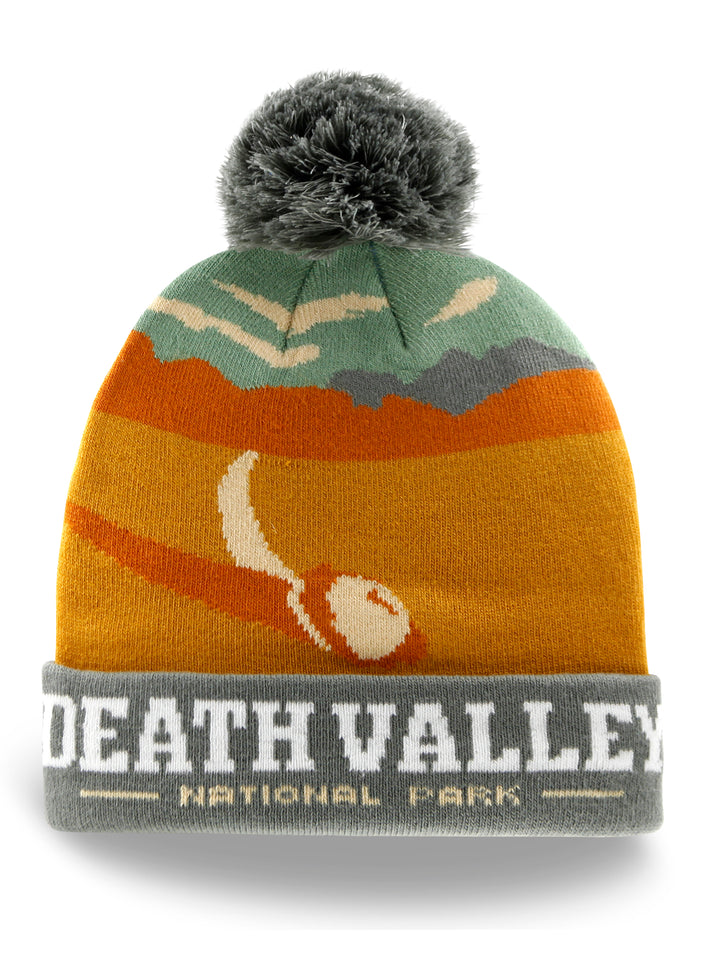 Death Valley National Park Beanie Hat with Pom Pom Knit Winter Cap