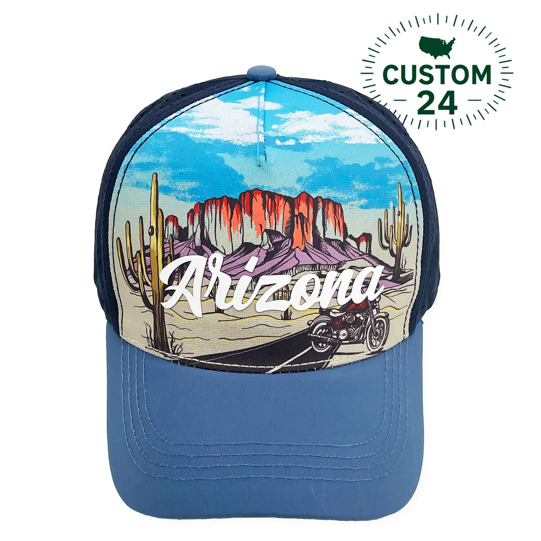 Arizona Desert Road Trip Baseball Cap – Custom Southwest Adventure Travel Souvenir Hat