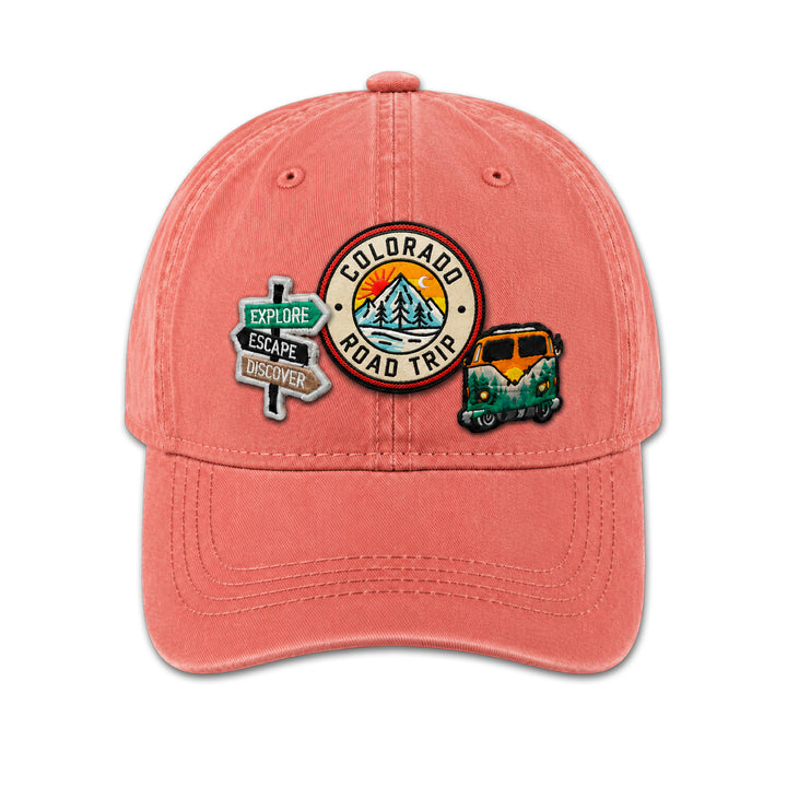 Colorado Triple Patch Adventure Baseball Cap