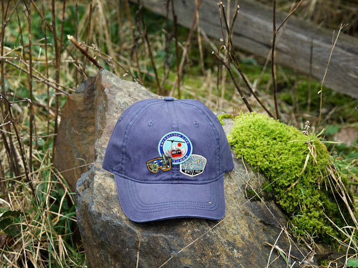 Winter Park Expedition Embroidered Patch Baseball Cap – Ski Lift Mountain Adventure Dad Hat Gift for Travelers