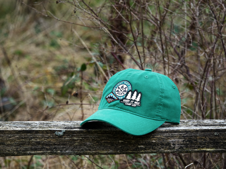 Adventure Mountain Embroidered Patch Baseball Cap – Keep It Wild Camp Life Outdoor Explorer Dad Hat Gift