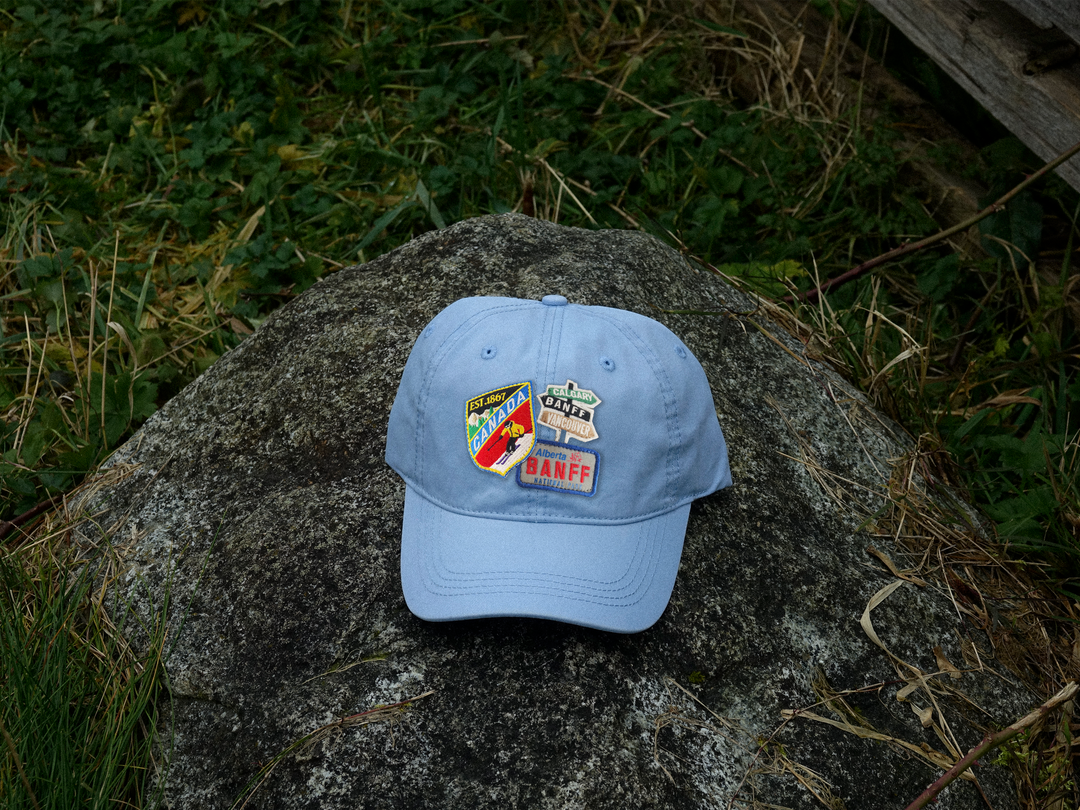 Canada Banff National Park Embroidered Patch Baseball Cap – Calgary Vancouver Adventure Travel Dad Hat Gift