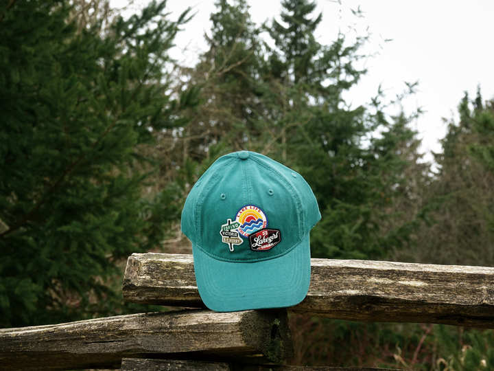 Tofino Victoria Lake Life Embroidered Patch Travel Cap