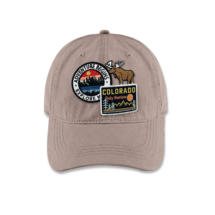 Colorado Adventure Patch Baseball Cap