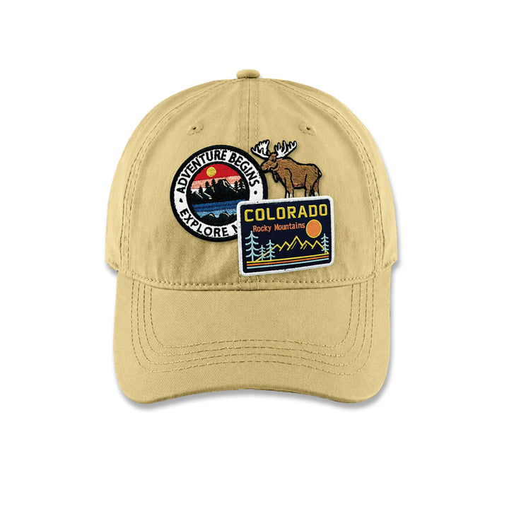 Colorado Adventure Patch Baseball Cap