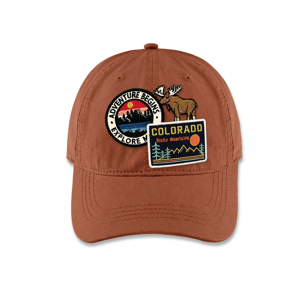 Colorado Adventure Patch Baseball Cap