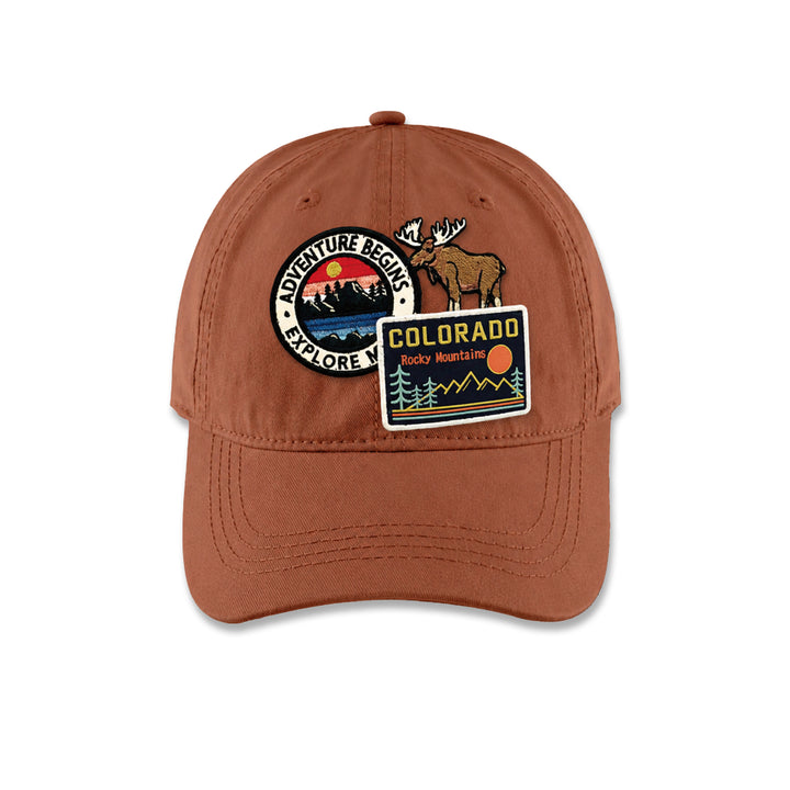 Colorado Adventure Patch Baseball Cap