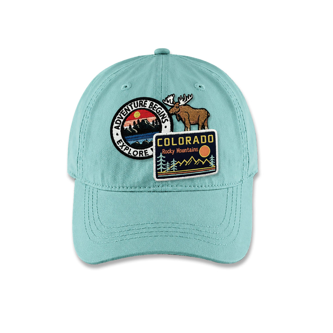 Colorado Adventure Patch Baseball Cap