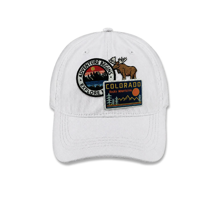 Colorado Adventure Patch Baseball Cap