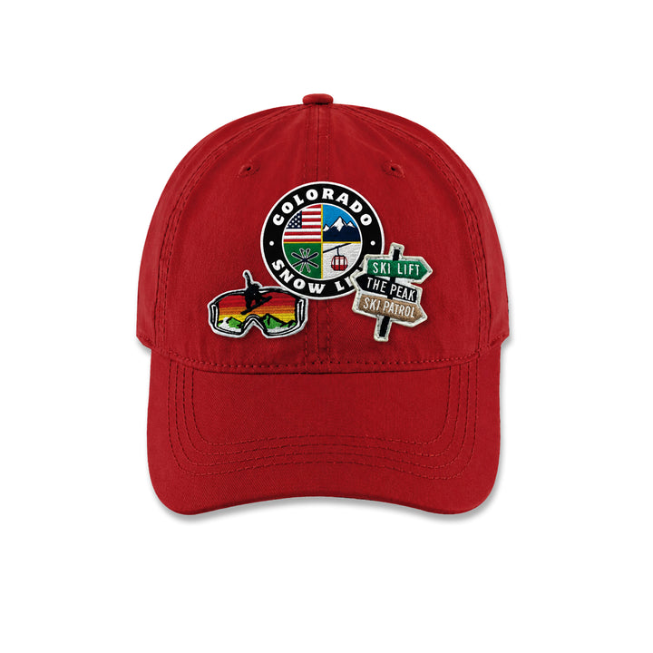 Colorado Snow Life Adventure Baseball Cap