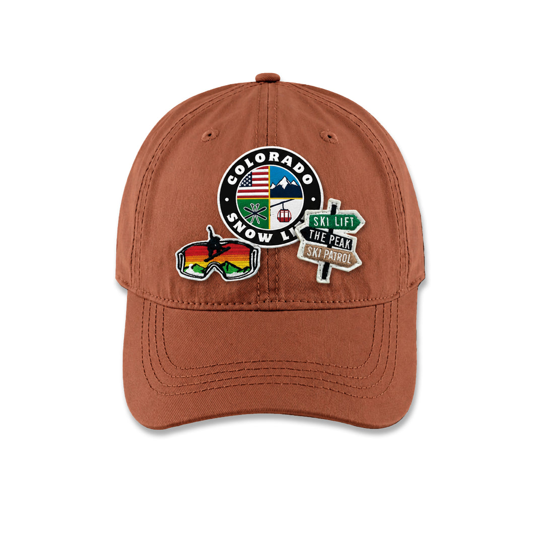 Colorado Snow Life Adventure Baseball Cap