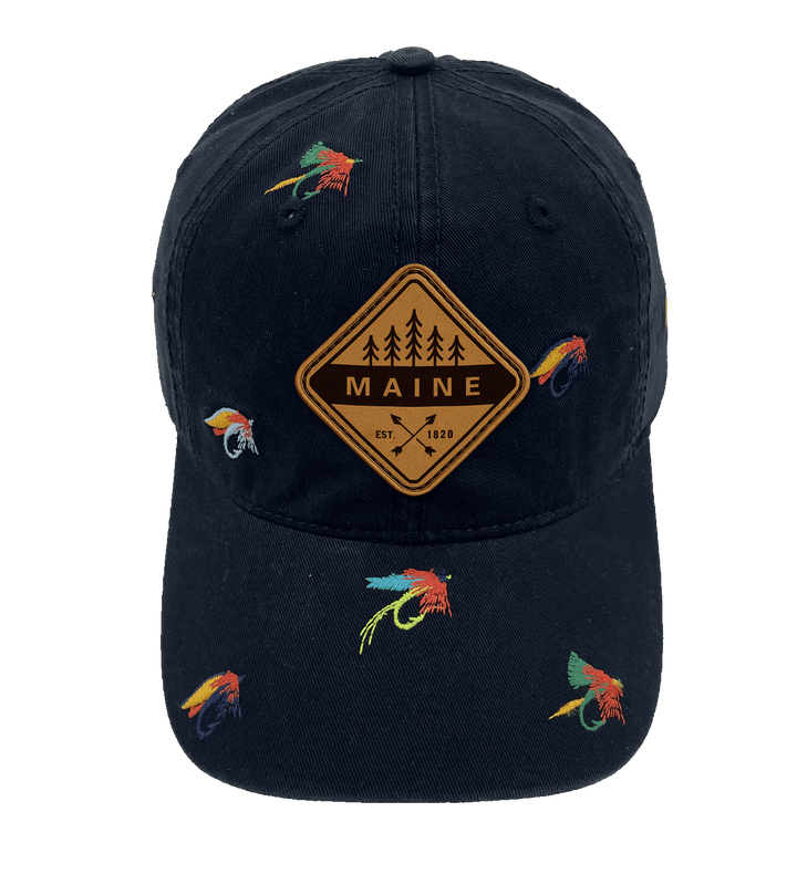 Maine Fly Fishing Adventure Baseball Cap