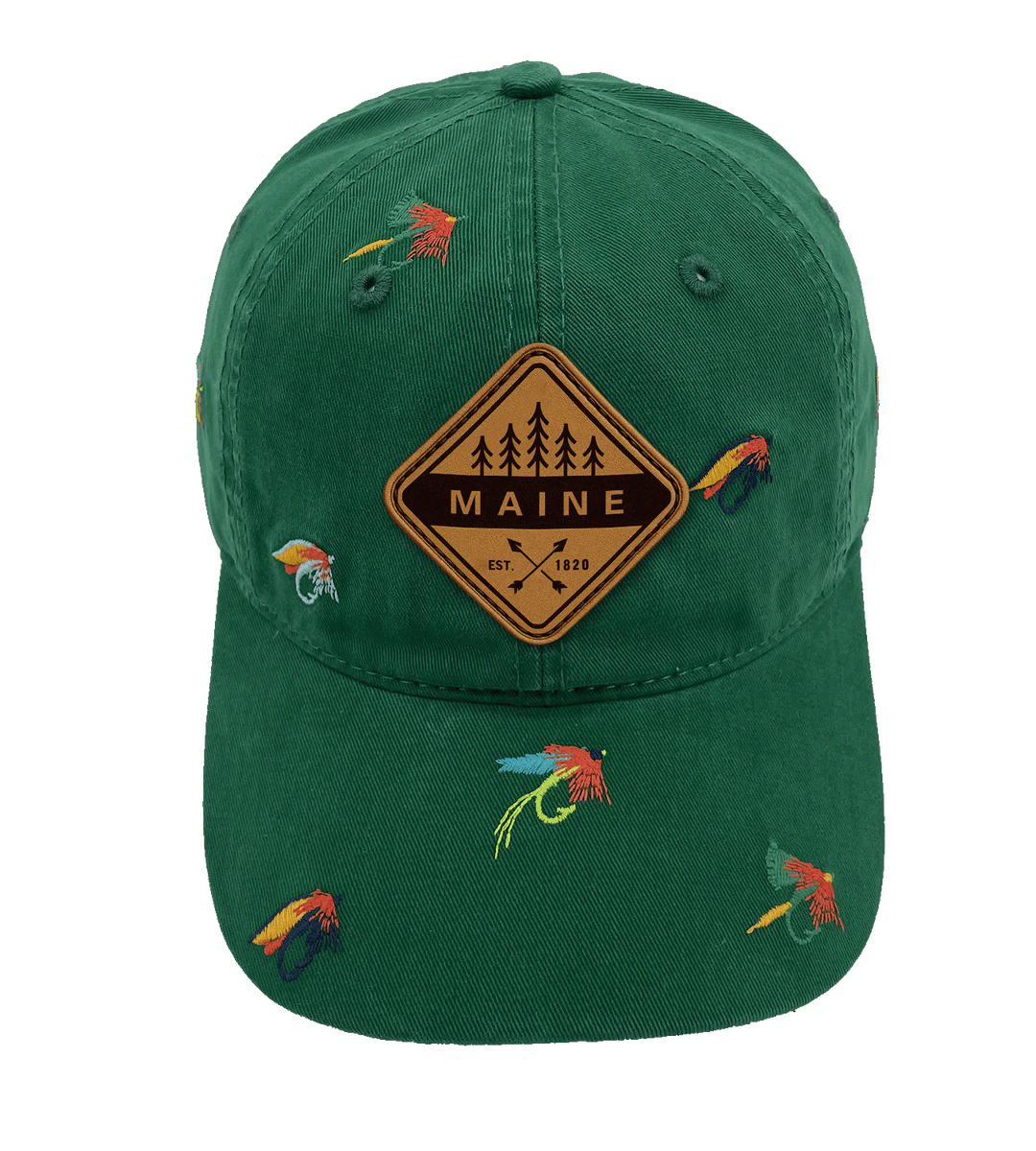 Maine Fly Fishing Adventure Baseball Cap