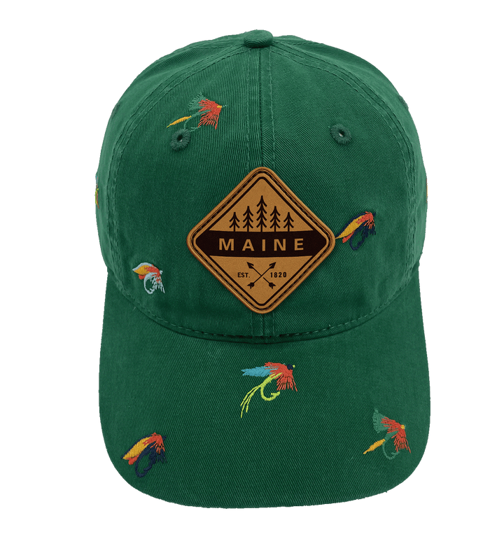 Maine Fly Fishing Adventure Baseball Cap