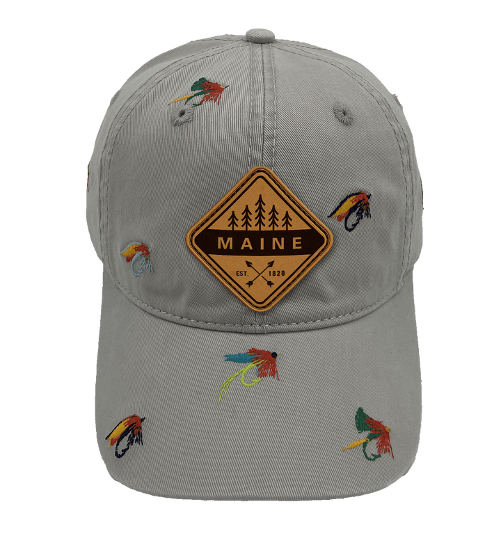 Maine Fly Fishing Adventure Baseball Cap