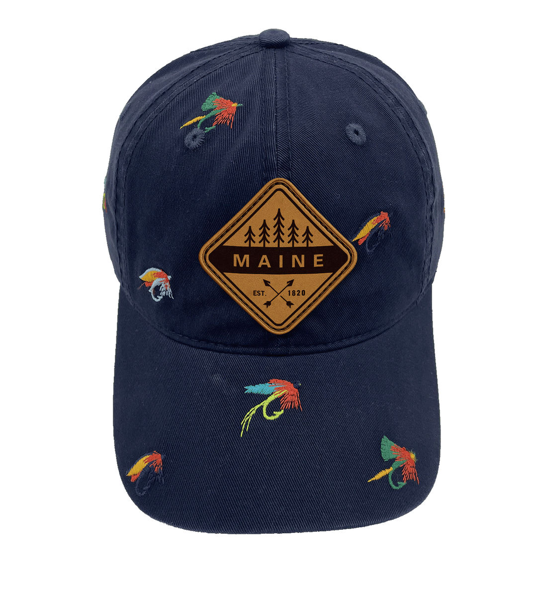 Maine Fly Fishing Adventure Baseball Cap