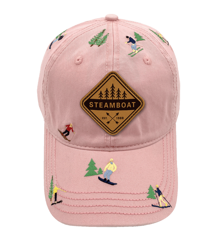 Steamboat Colorado Skiing Adventure Baseball Cap