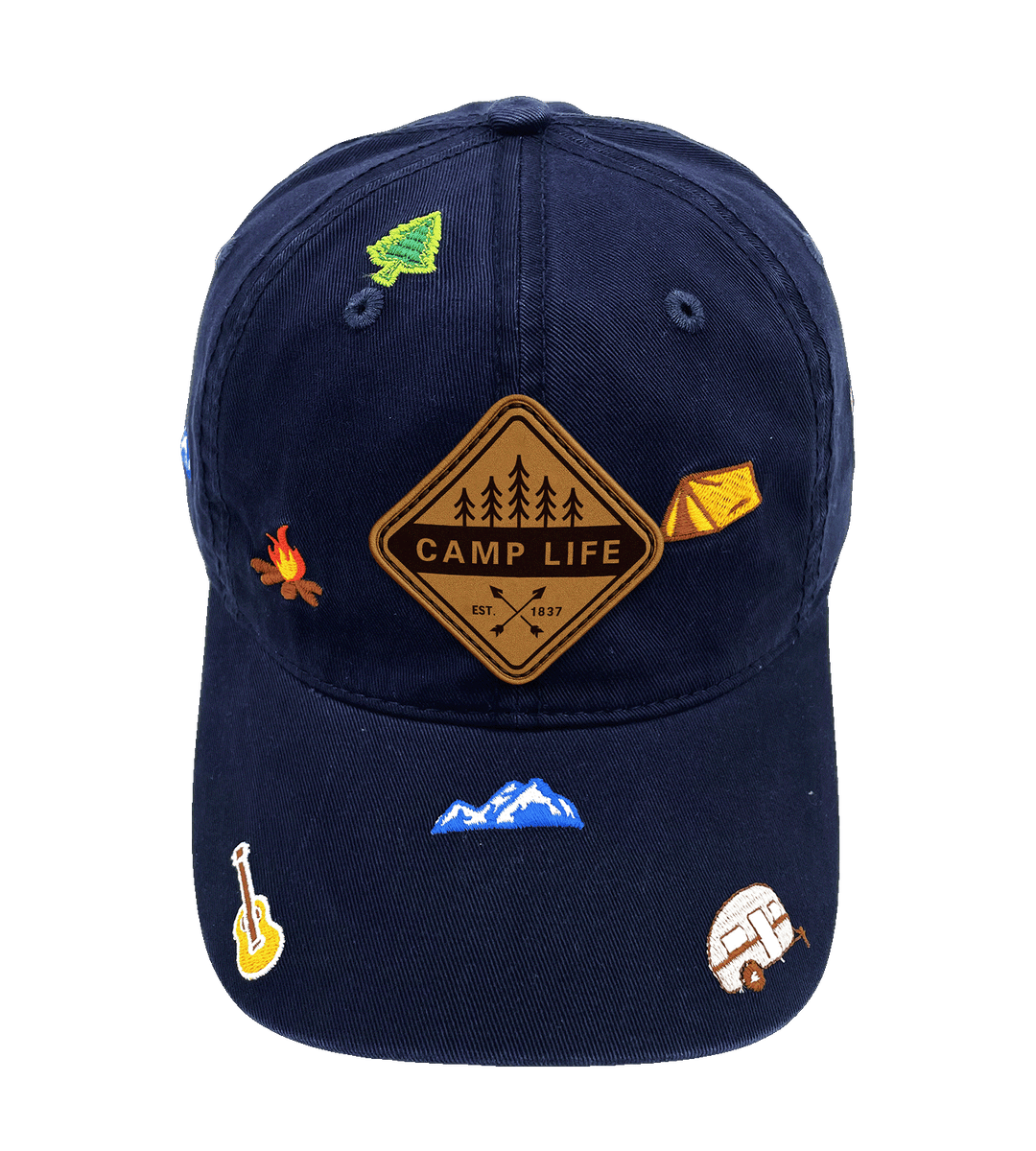 Camp Life Outdoor Camping Baseball Cap