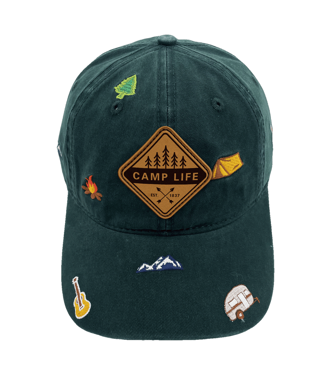 Camp Life Outdoor Camping Baseball Cap