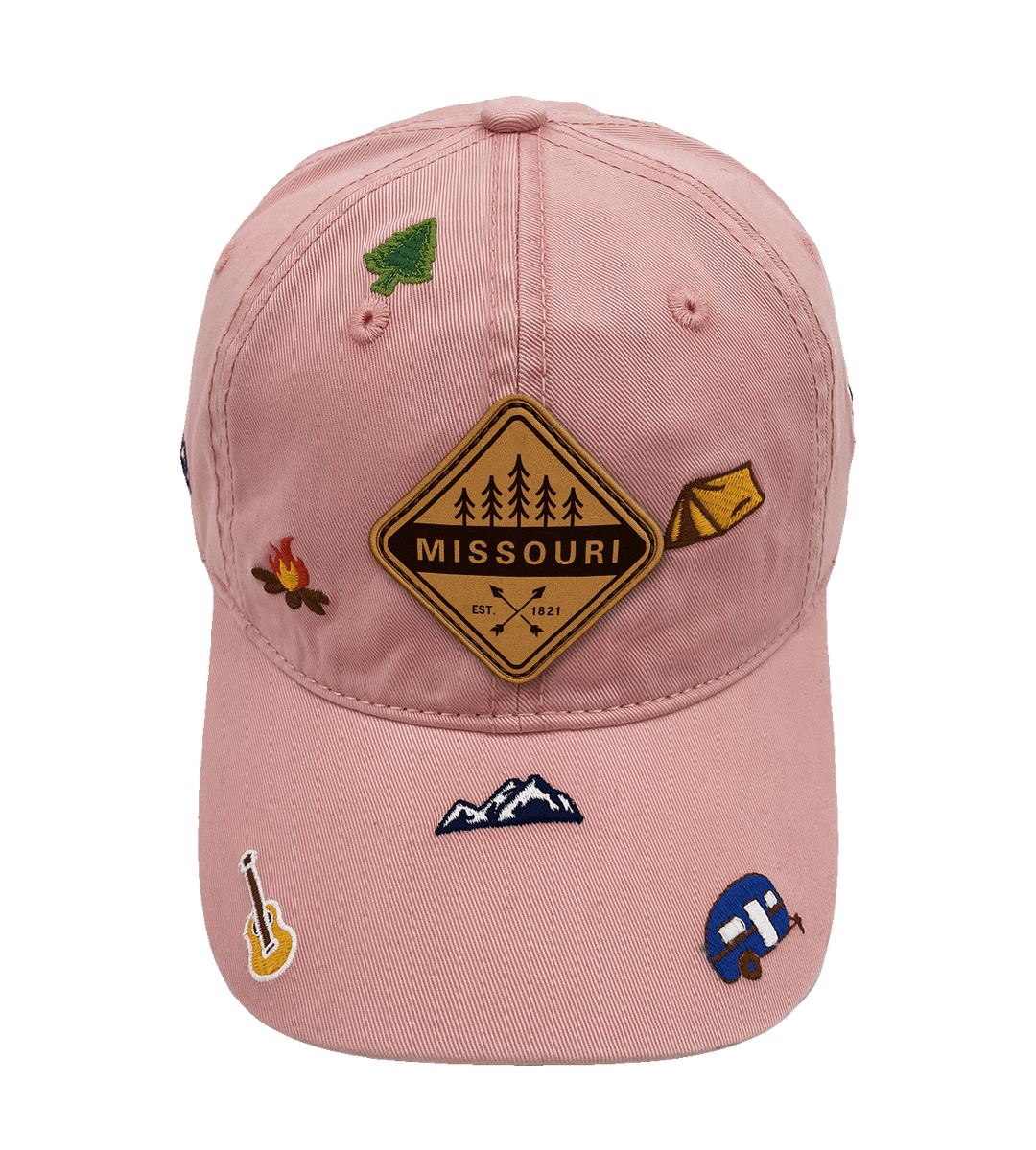 Missouri Outdoor Camping Baseball Cap