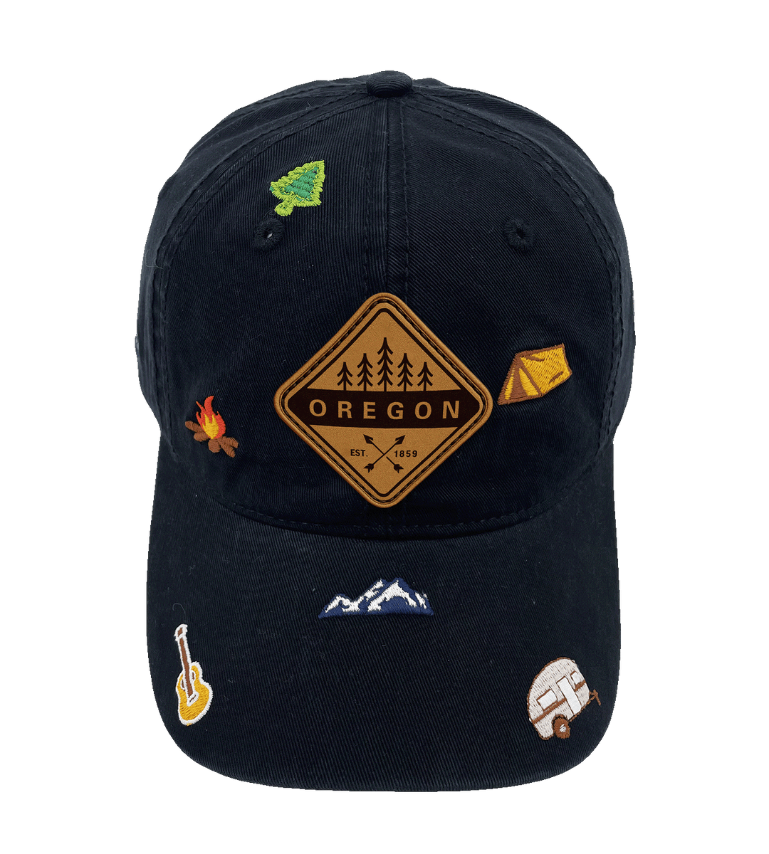 Oregon Outdoor Camping Baseball Cap