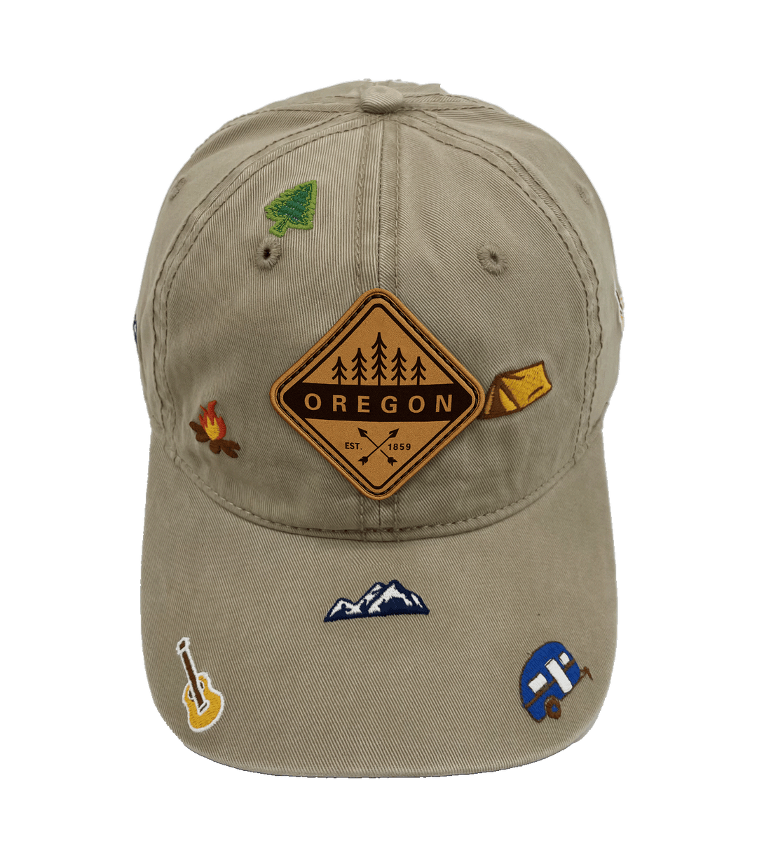 Oregon Outdoor Camping Baseball Cap