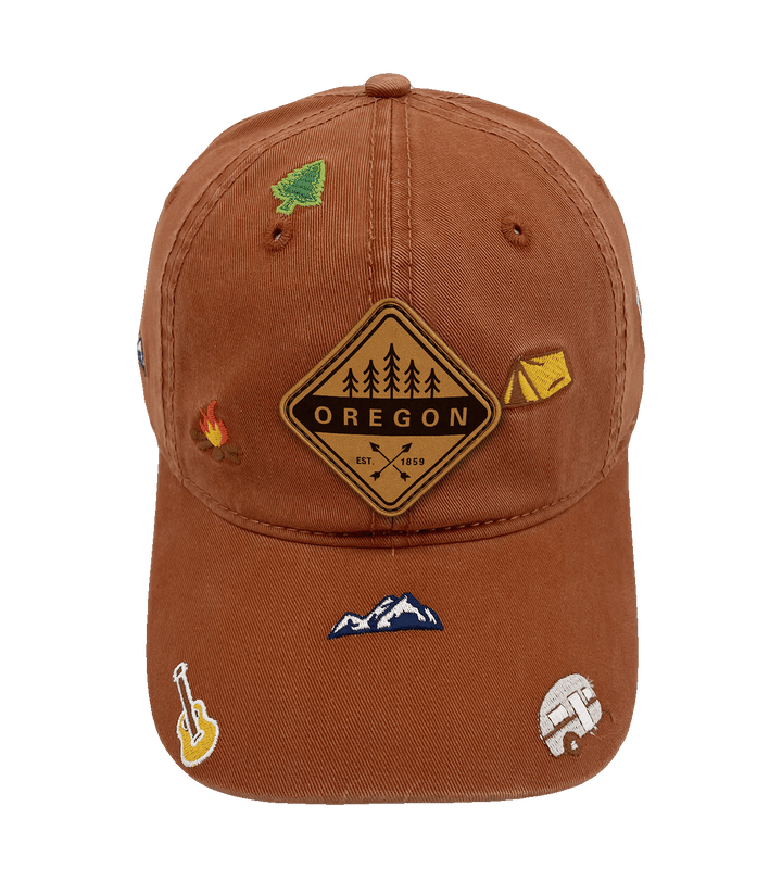 Oregon Outdoor Camping Baseball Cap