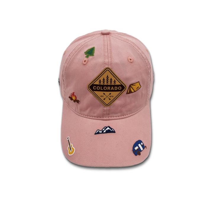 Colorado All Over Embroidered Baseball Cap