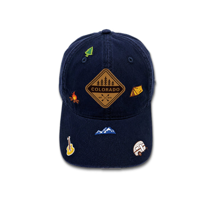 Colorado All Over Embroidered Baseball Cap