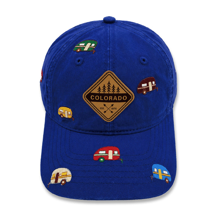 Colorado Camper Caravan Embroidered Baseball Cap
