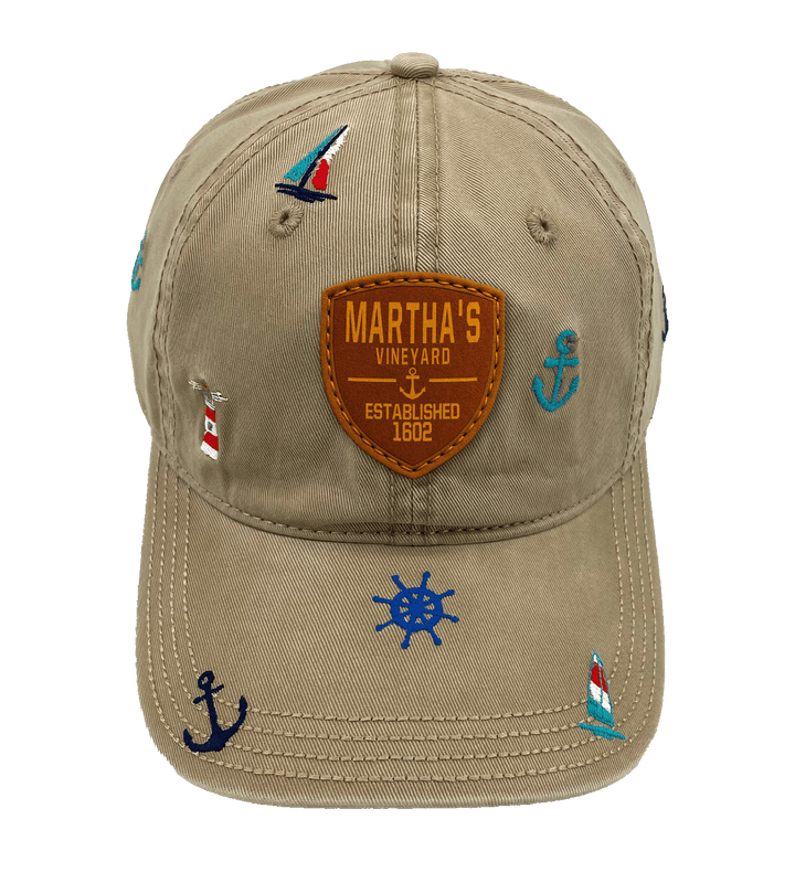 Martha’s Vineyard Nautical Sailing Baseball Cap
