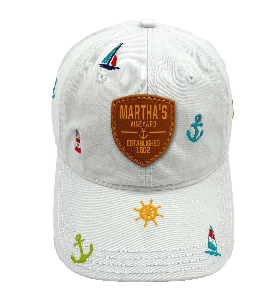 Martha’s Vineyard Nautical Sailing Baseball Cap