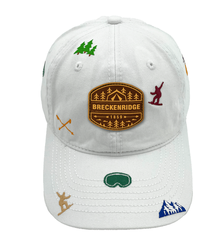 Breckenridge Colorado Ski Adventure Baseball Cap