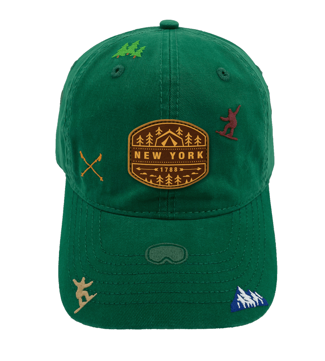 New York State Ski Adventure Baseball Cap