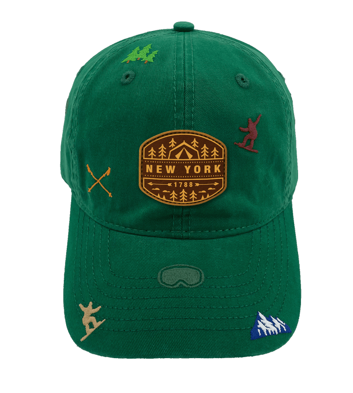 New York State Ski Adventure Baseball Cap