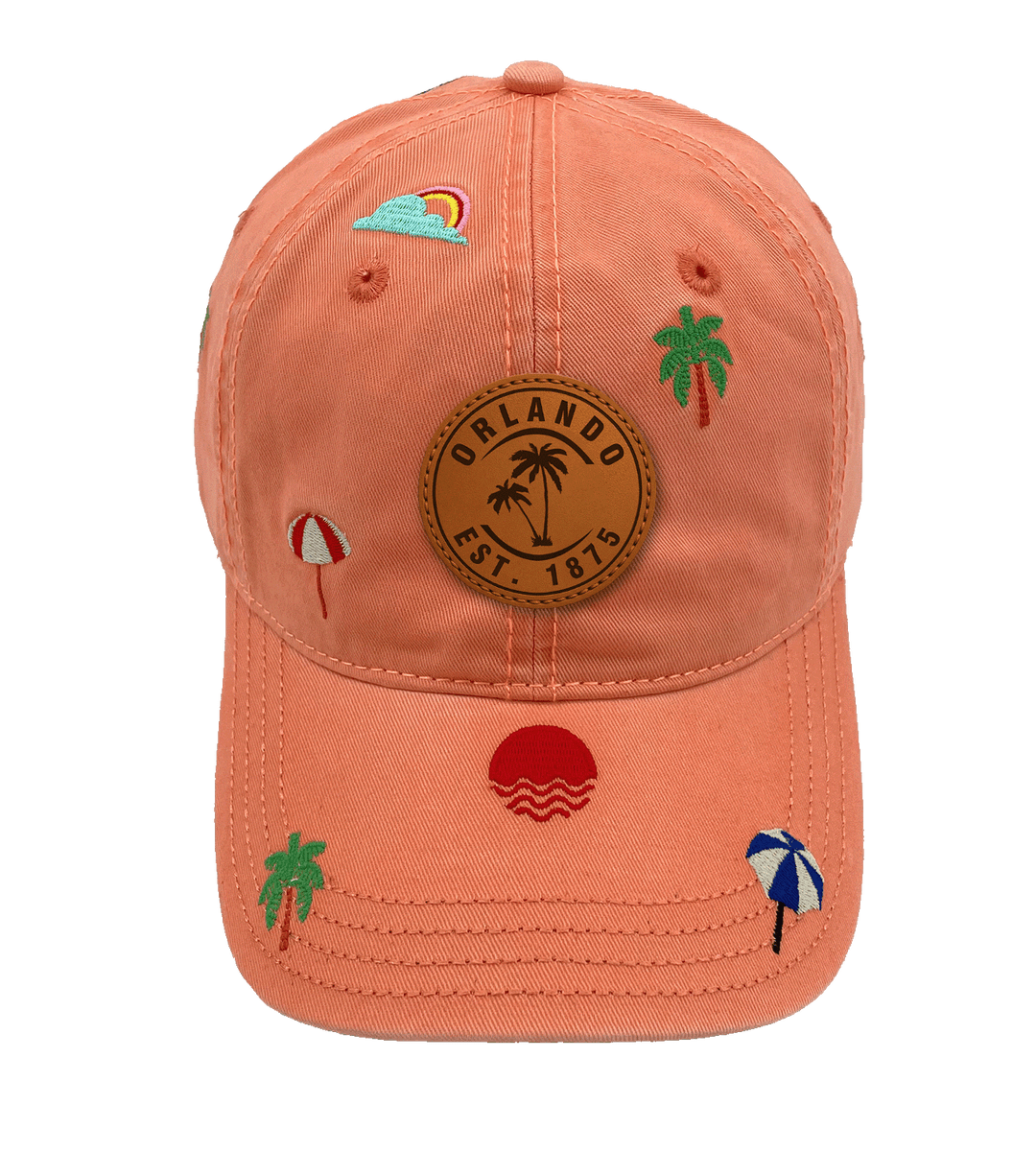 Orlando Florida Tropical Beach Baseball Cap