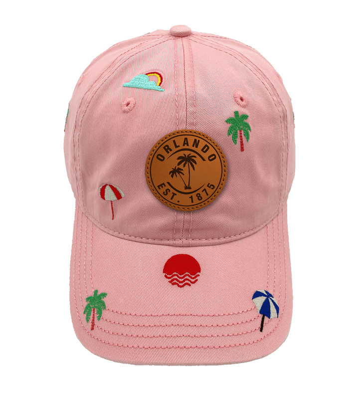 Orlando Florida Tropical Beach Baseball Cap